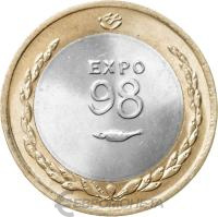 Португалия 200 эскудо 1998 Международный год океана - ЭКСПО  фото из магазина евромонета.рф