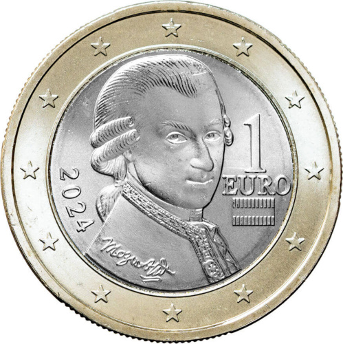 Австрия 1 евро 2024