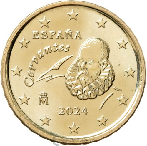 Испания 10 евроцентов ( центов ) 2024