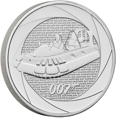 =parent.Name} Великобритания 5 фунтов 2024 Фильмы о Бонде 2000-х годов. Буклет ВU фото из магазина евромонета.рф 1