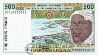 Гвинея-Биссау 500 франков 2000  фото из магазина евромонета.рф