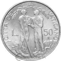 Ватикан 50 лир 1997  фото из магазина евромонета.рф