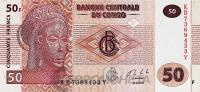 Конго ДР 50 франков 2013  фото из магазина евромонета.рф