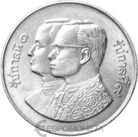 Монеты Таиланда 5 батов Таиланд 5 батов 1982 200 лет Королевству Сиам фото из магазина евромонета.рф