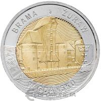 Польша 2021 5 злотых Крановые ворота в Гданьске  фото из магазина евромонета.рф