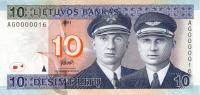 Литва 10 литов 2001  фото из магазина евромонета.рф