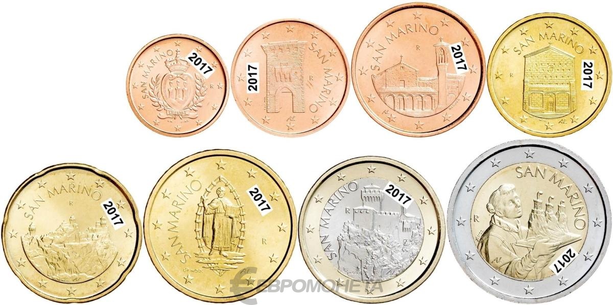 Евро сан марино. Набор монет Сан Марино евро. Сан Марино монеты 2 евроцента. Сан Марино монеты 50 евроцентов. Набор евроцентов Сан Марино.