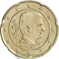 20 евроцентов Бельгия 20 евроцентов ( центов ) 2023 фото из магазина евромонета.рф