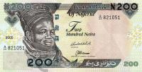 Нигерия 200 найра 2005  фото из магазина евромонета.рф