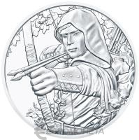 Коллекционная монета Австрия 1,5 евро 2019 Робин Гуд фото из магазина евромонета.рф