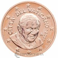 5 евроцентов Ватикан 5 евроцентов ( центов ) 2007 фото из магазина евромонета.рф