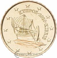 10 евроцентов Кипр 10 евроцентов ( центов ) 2020 фото из магазина евромонета.рф