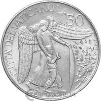 Ватикан 50 лир 1996  фото из магазина евромонета.рф