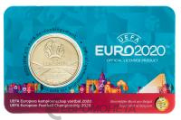 Коллекционная монета Бельгия 2,5 евро 2021 UEFA EURO 2020  фото из магазина евромонета.рф