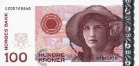 Норвегия 100 крон 2010  фото из магазина евромонета.рф