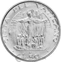 Ватикан 50 лир 1987  фото из магазина евромонета.рф