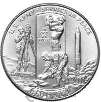 США 50 центов 2011 Армия США  фото из магазина евромонета.рф