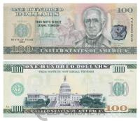 США 100 долларов 2022 № 46 Техас  фото из магазина евромонета.рф