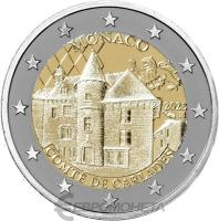 Памятные монеты 2 евро пруф Монако 2 евро 2025 графство Карладерс. Пруф ( Proof ) фото из магазина евромонета.рф