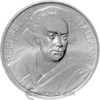 Италия 1000 лир 1999 250 лет со дня рождения Витторио Альфьери  фото из магазина евромонета.рф