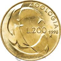 Сан Марино 200 лир 1998  фото из магазина евромонета.рф