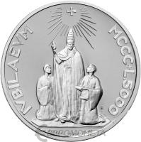 Сан Марино 5000 лир 2000 Первый юбилей Святого года. Пруф ( Proof )  фото из магазина евромонета.рф