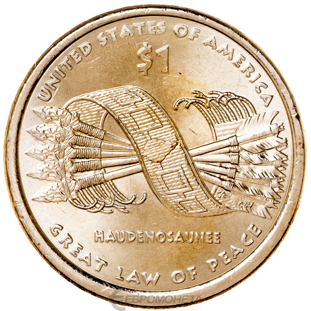 1 доллар сакагавея. 1 Доллар США Сакагавея. США 1 доллар 2010 пояс Гайавата. Доллары Сакагавеи стрелы. Гайавата.