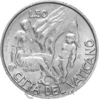 Ватикан 50 лир 1998  фото из магазина евромонета.рф