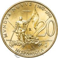 Сан Марино 20 лир 1992  фото из магазина евромонета.рф