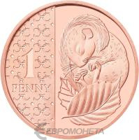 =parent.Name} Великобритания 1 пенс 2023. ВU фото из магазина евромонета.рф