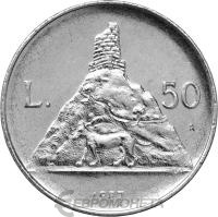 Сан Марино 50 лир 1987  фото из магазина евромонета.рф