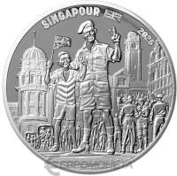 Коллекционная монета Франция 10 евро 2025 80-летие V-E Day. Английский солдат фото из магазина евромонета.рф