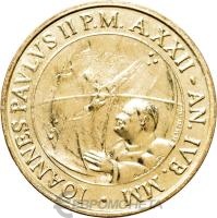 Ватикан 20 лир 2000  фото из магазина евромонета.рф