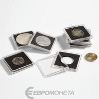 Капсулы квадратные Капсула Quadrum для монет 10 мм. Leuchtturm фото из магазина евромонета.рф