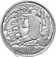 Сан Марино 10 лир 1973  фото из магазина евромонета.рф