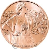 Коллекционная монета Австрия 10 евро 2026 Традиция и мода. Лоден фото из магазина евромонета.рф