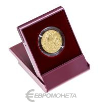 Аксессуары для хранение монет Футляр для капсулы диаметром 44 мм, (79х106х16 мм), бордовый   фото из магазина евромонета.рф