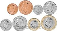 Наборы Великобритания набор из 8 монет 2026 фото из магазина евромонета.рф