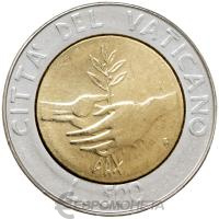 Ватикан 500 лир 1984  фото из магазина евромонета.рф