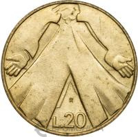 Сан Марино 20 лир 1990  фото из магазина евромонета.рф