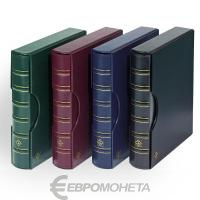 Альбомы GRANDE Альбом GRANDE Classic + шубер Leuchtturm, бордовый фото из магазина евромонета.рф