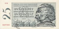 Чехословакия 25 крон 1958  фото из магазина евромонета.рф