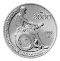 Монеты Италии 2000 лир фото из магазина евромонета.рф
