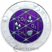 Коллекционная монета Австрия 25 евро 2022 Внеземная жизнь фото из магазина евромонета.рф