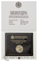 Памятные монеты 2 евро BU Ватикан 2 евро 2023 150 лет со дня смерти Алессандро Мандзони фото из магазина евромонета.рф