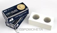 Холдеры Холдер для монеты d-25 мм под скрепку PCCB (упаковка 50 шт.) фото из магазина евромонета.рф