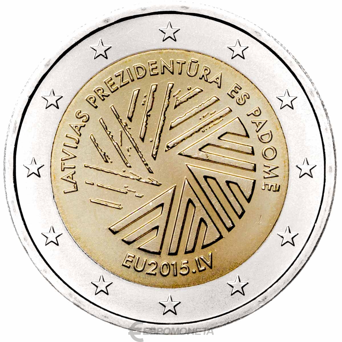 Памятные монеты евро. 2 Евро Латвия. 2 Евро 2015 Латвия. Латвия 2 евро 2015 президентство Латвии. 2 Евровая монета Латвии.