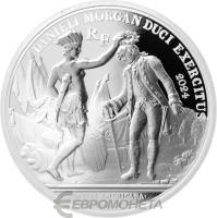 Коллекционная монета Франция 20 евро 2024 Битва при Коупенсе фото из магазина евромонета.рф