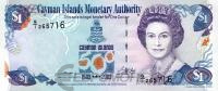 Банкноты Каймановых островов Каймановы Острова 1 доллар 2003 фото из магазина евромонета.рф