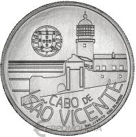 Коллекционная монета Португалия 5 евро 2025 Мыс Сан-Винсент — Маяки Португалии фото из магазина евромонета.рф
